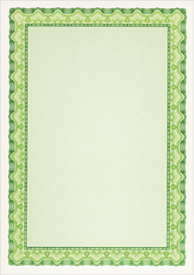 Zertifikat Shell Emerald Green