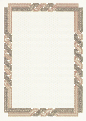 Zertifikat Twist Beige Brown