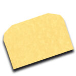decadry envelop perkament goud pvm1627