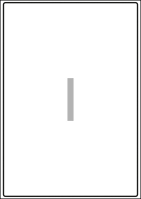 Etiketten 199,6 x 289,1 mm