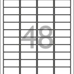 decadry etiketten a4 45x21mm wit dlw1736