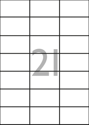 Etiketten 70 x 42,4 mm