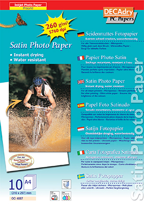 decadry fotopapier proline satijn 260gram oci4887