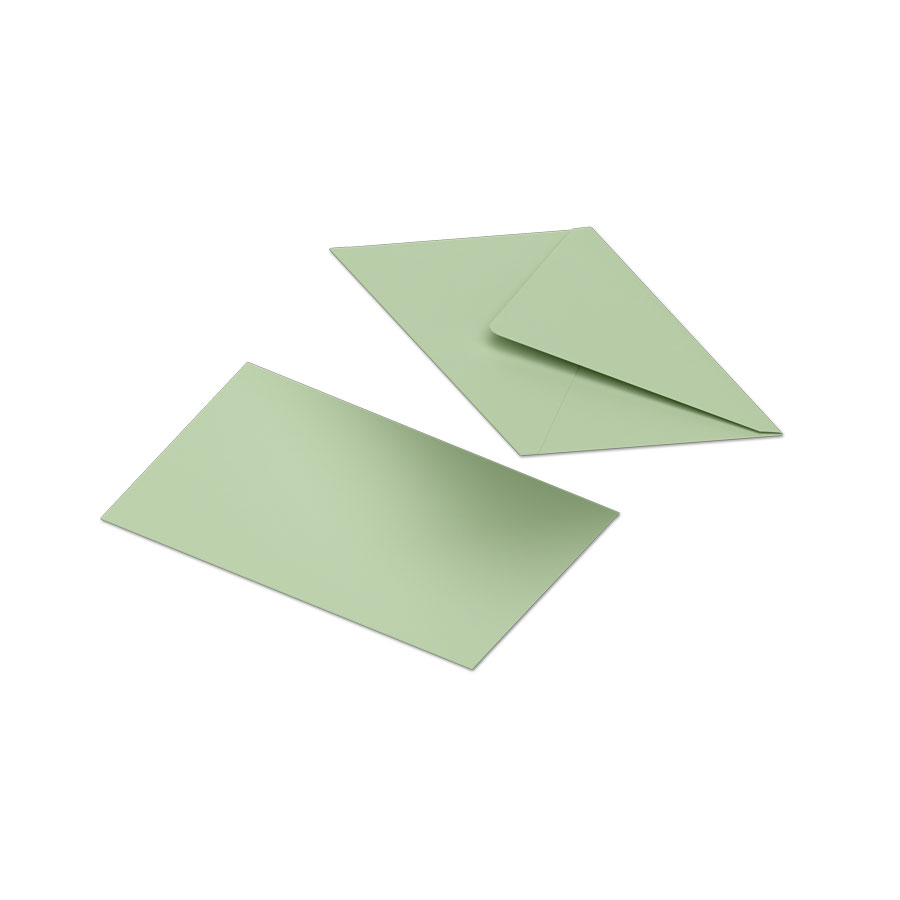 Umschlag Apple grün 114 x 162 mm (C6)